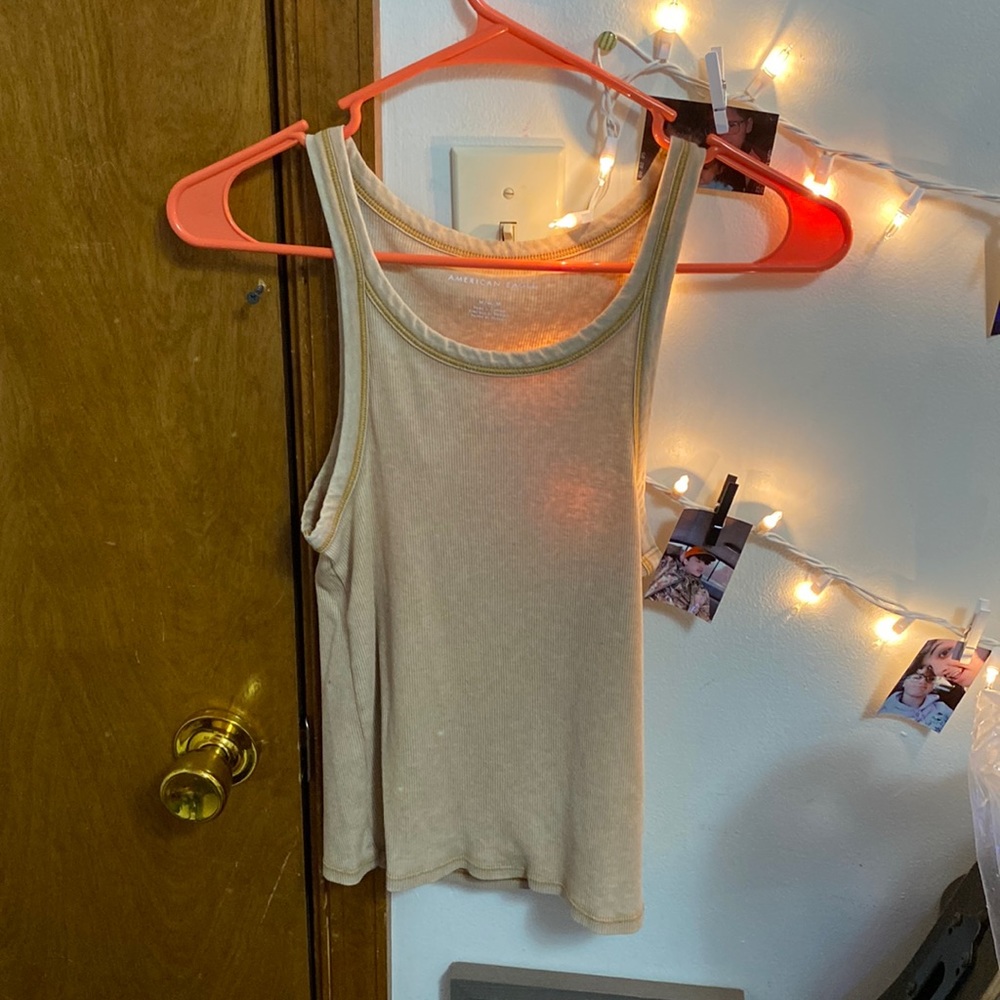 American eagle cropped tank top